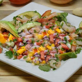 Mango ceviche
