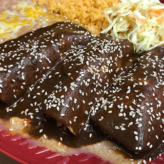 Mole Enchiladas