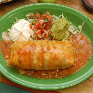 Chicken Fajita Burrito
