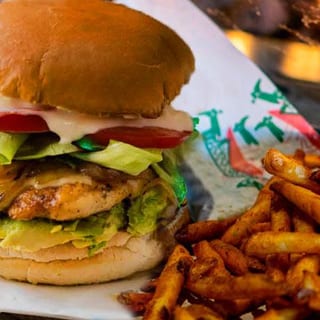 Chicken Avocado Burger